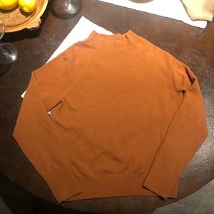 Everlane-The Cashmere Raglan Mockneck Sweater